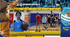 Desktop Screenshot of kastamonubasketbolsk.org